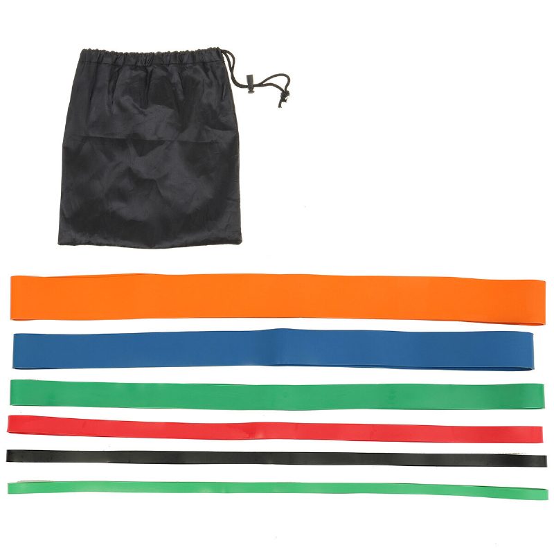 2.8 M Super Dlhé 5-250 Lbs Odporové Gumy Home Fitness Expander Powerlifting Muscle Training Band