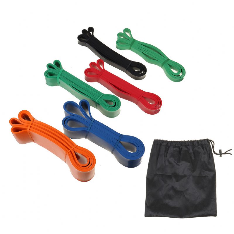 2.8 M Super Dlhé 5-250 Lbs Odporové Gumy Home Fitness Expander Powerlifting Muscle Training Band