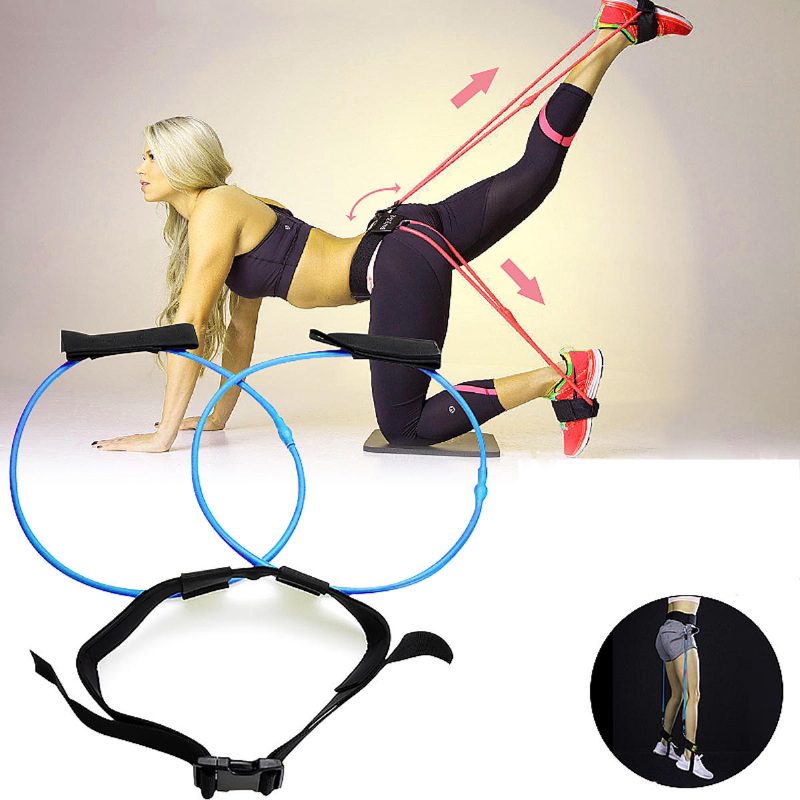 30 Lb Booty Odporové Gumy Opasok Posilňovňa Cvičenie Jóga Zdvíhanie Zadku Fitness Zdravie Pás