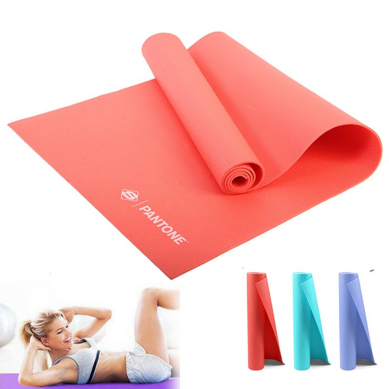 4mm Hrubá Protišmyková Športová Podložka Na Jogu Pre Fitness Eva Pohodlná Penová Na Pre Domácu Posilňovňu Na Pilates
