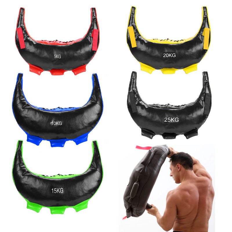 5-25 Kg Indoor Fitness Bulharský Power Bag Športový Tréning Boxerské Vrece S Pieskom Prázdne Vrecia S Na V Hale