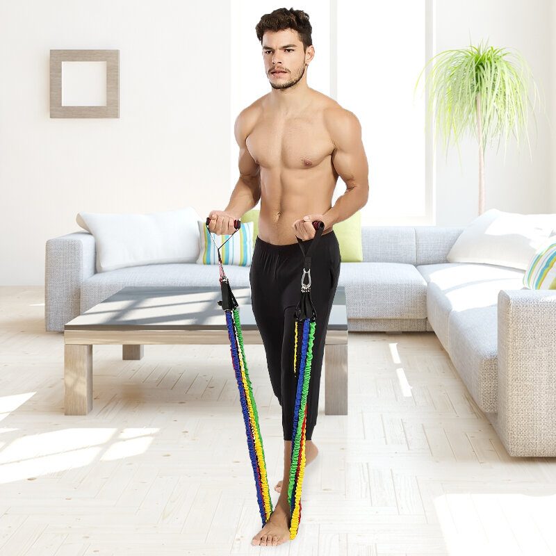 7/9/12/16/20 Ks Súprava Posilňovacích Pásov Na Cvičenie Domov Stretch Silový Tréning Pomôcky Na Jogy Pilates