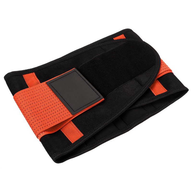 90~130cm Spodný Pás Bedrová Opora Chrbta Pás Elastická Ortéza Priedušná Sieťovina Pot Sauna Udržujte Sa V Kondícii