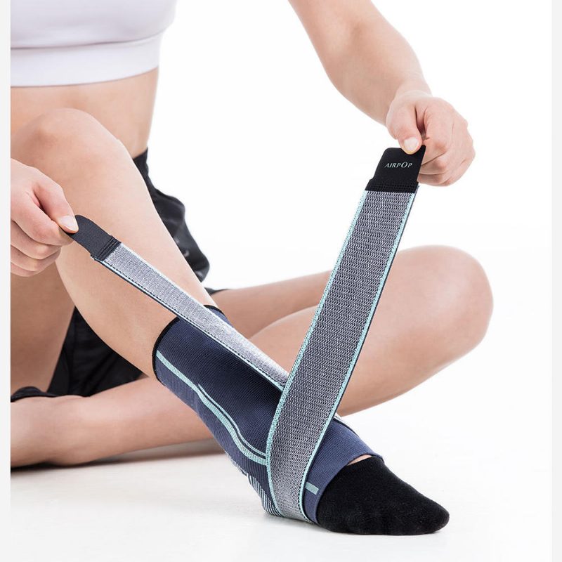 Airpop Sport Bandážové Remienky Na Členky Priedušná Podpora Chodidiel Fitness Cvičebná Výbava