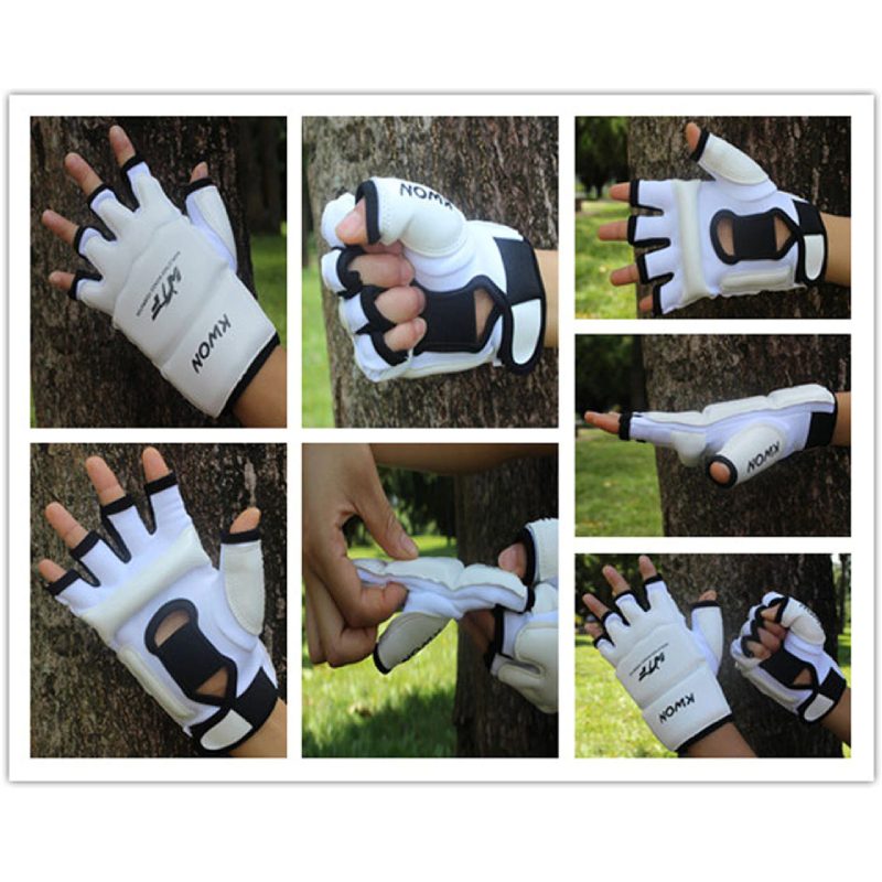 Boxerské Rukavice Half Finger Pu Leather mma Fighting