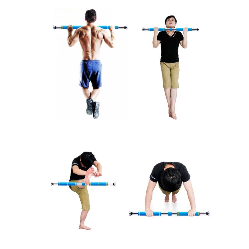 Domáca Hrazda Na Bradu Namontovaná Na Dverách Horizontálna Tyč Posilňovňa Fitness Tréning Svalov Pomôcky Na Cvičenie V Stoji