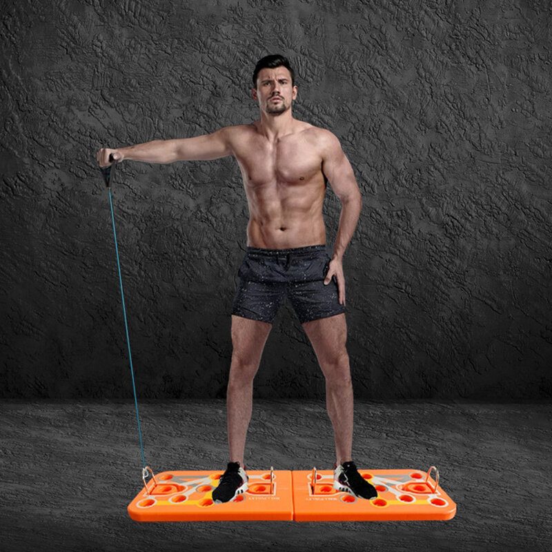 Kaload 11 V 1 Multifunkčná Doska S Push-up Doskou Šport Fitness Posilňovňa Vybavenie Na Budovanie Brušného Svalstva Cvičenie Stojan Na