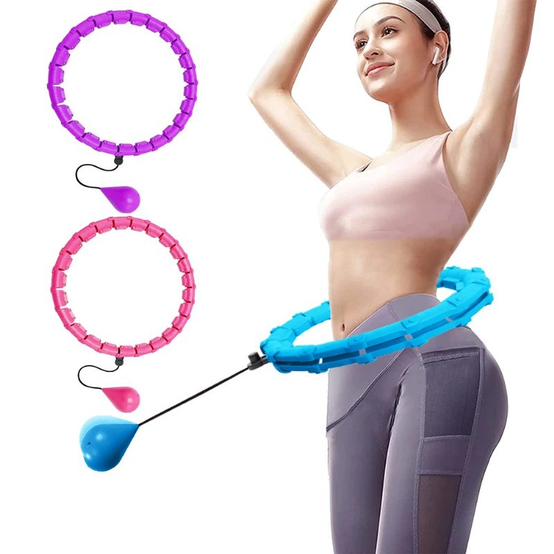 Posilňovač Brušného Tenkého Pásu So Záťažou Hula Hoop