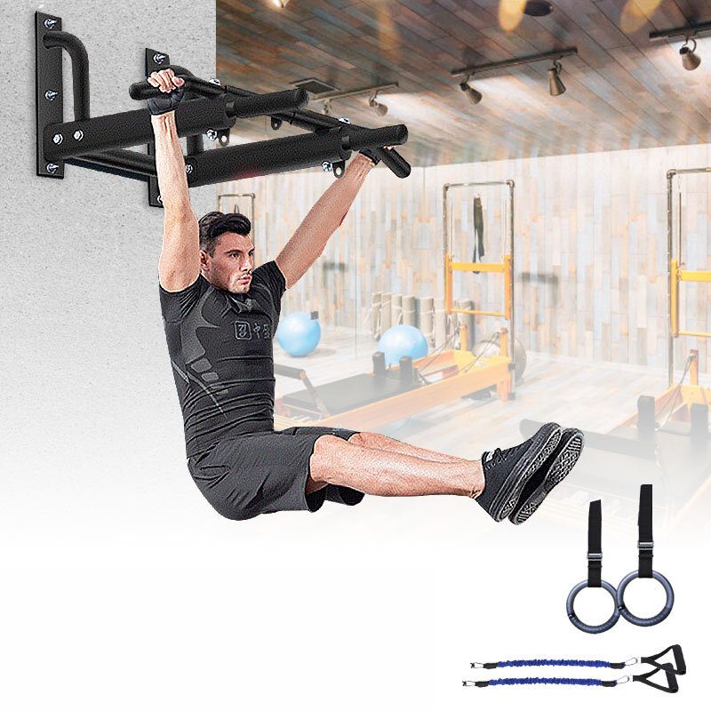 Posilňovacia Nástenná Vyťahovacia Hrazda Domáca Cvičebná Na Bradlách Pomôcky Na Fitness Cvičenie