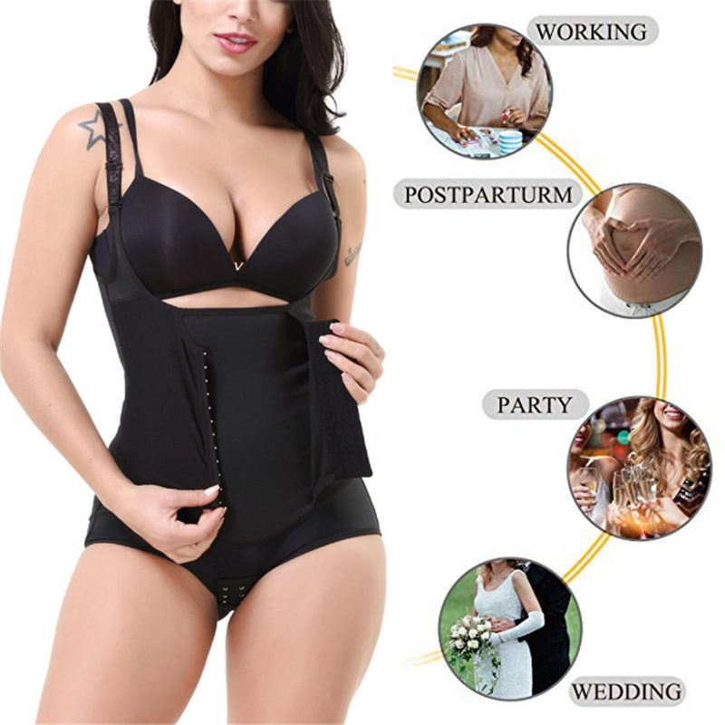 Pot Sauna Suit Body Shaper Dámska Vesta Termo Neoprénový Trenažér Zoštíhľujúci Pás Tepláky S Krátkym Rukávom