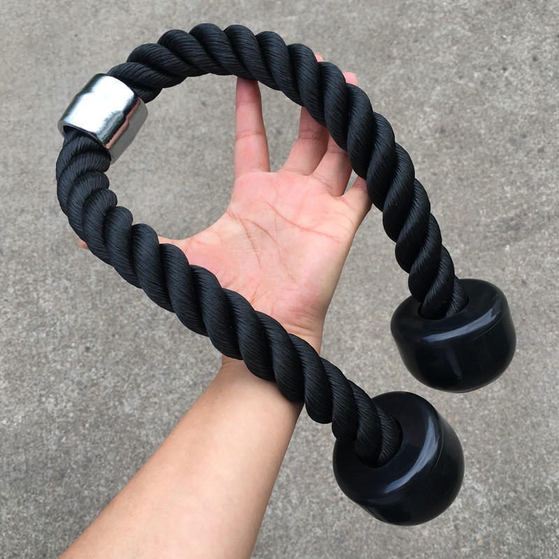 Tricepsové Brušné Kliky Sťahovacie Lano Posilňovanie Posilňovňa Fitness Cvičebné Nástroje