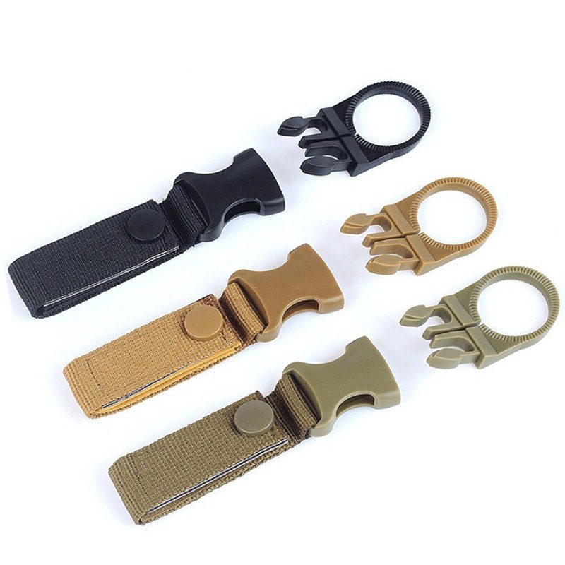 Awmn R1 Gear Clip Nylon Camouflage Outdoor Camping Lovecká Pracka Nosič Fľaše Taktický Opasok
