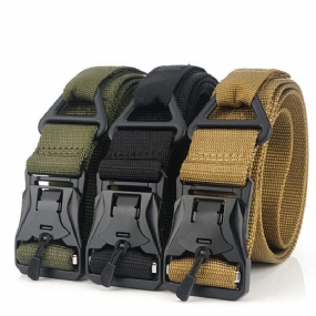 Enniu Ds3 125cm Zinková Zliatina Heavy Duty Tactical Belt Outdoor Nylonové Pásy Na Voľný Čas