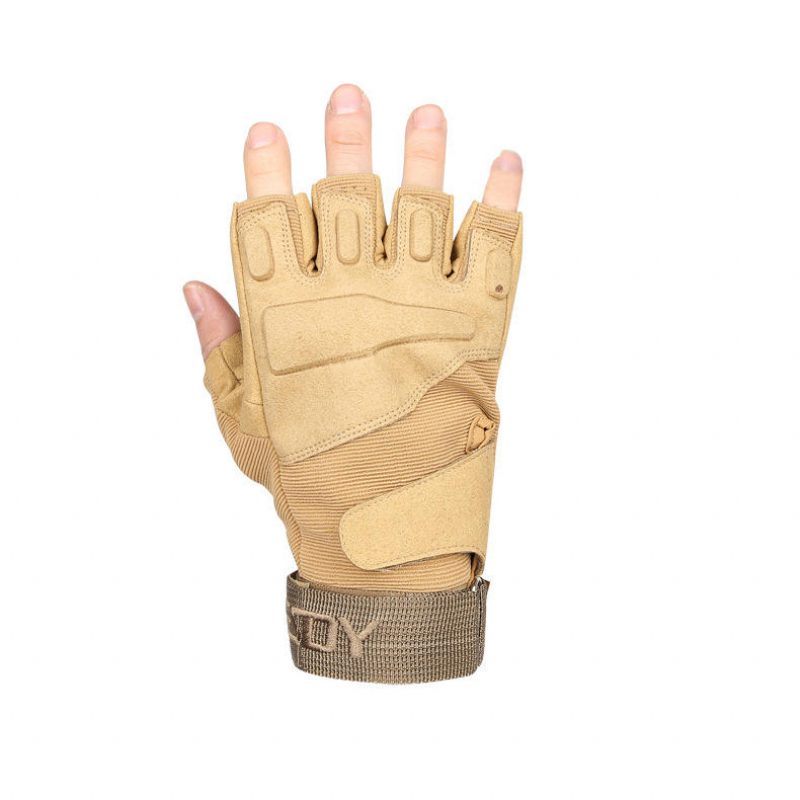 Esdy Pánske Half Finger Army Vojenské Taktické Zdvíhacie Mäkké Rukavice Vonkajšia Športová Posilňovňa