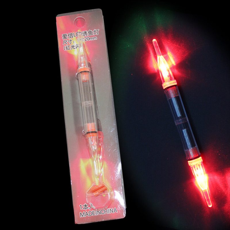 Led Podvodné Nočné Rybárske Svetlo Luminous Attcating Fishing Lamp Alarm Light