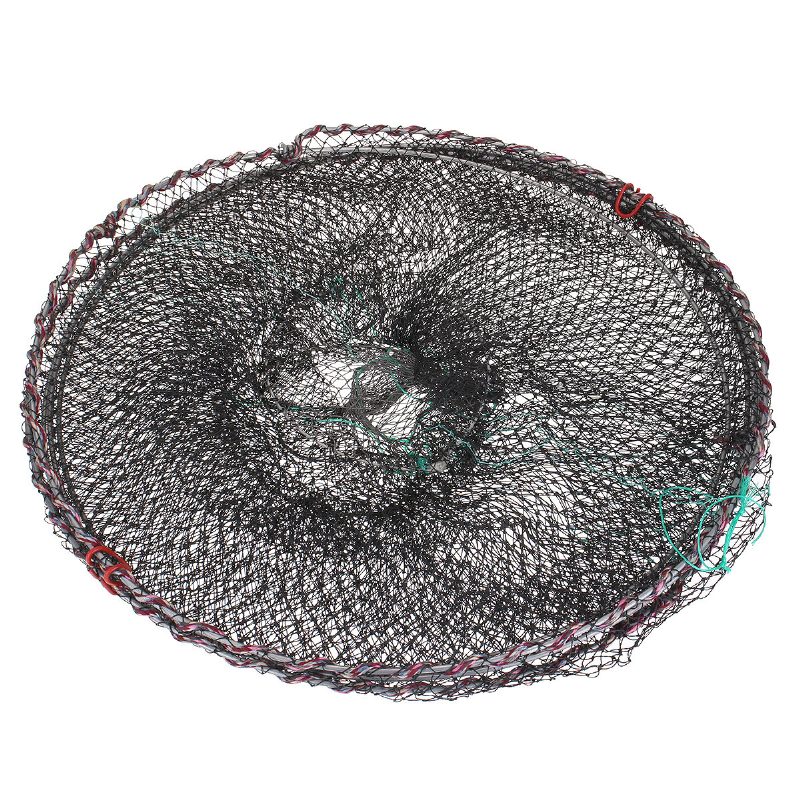 Priemer 25-50 cm Skladacia Rybárska Sieť Klietka Kraby Ryby Crawdad Pasca Na Návnadu Na Krevety Hodené Puzdro Na Namáčanie Rybárske Náradie