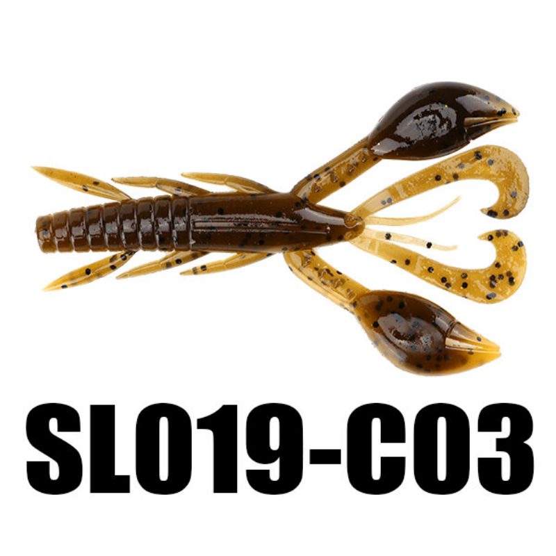 Seaknight Sl019 6ks 10g 101.5mm/4'' Mäkká Rybárska Návnada Worm Swinging Tail