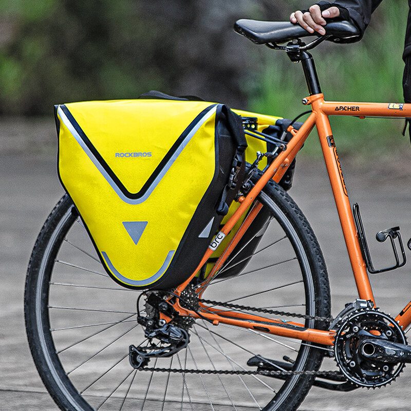 20l 100% Vodotesné Cyklistické Tašky A Brašne Mtb Na Cestné Bicykle Zadný Nosič Cyklistická Policová Taška Na Dlhé Vzdialenosti Do Kufra Príslušenstvo Na Bicykel