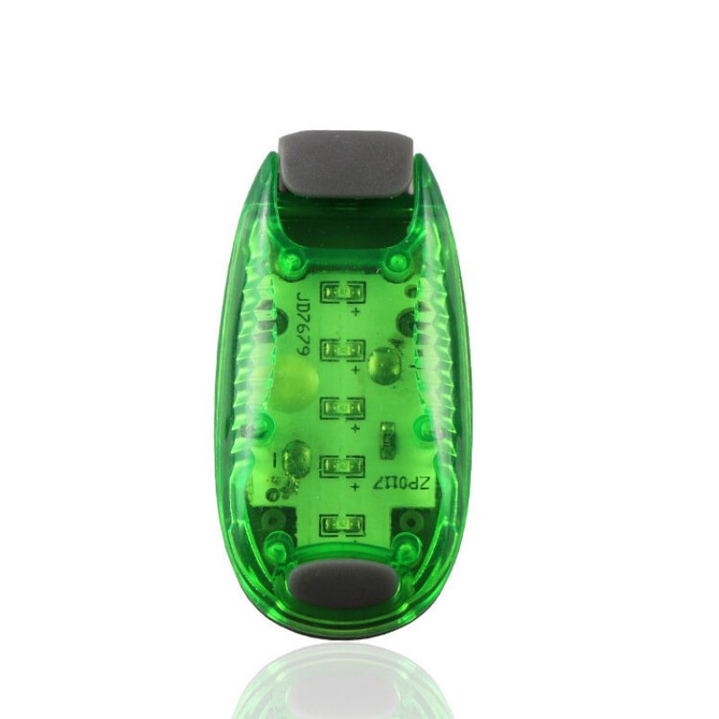 5 Led Bežecké Svetlo Nočné Cyklistické Bezpečnostné Bicykel Zadné Helmy Clip Lampa Super Jasné Na Rameno