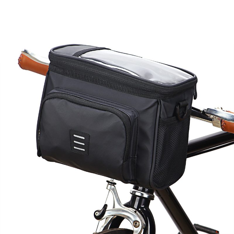 5l Taška Na Riadidlá Tašky Na Bicykel Rám Na Tašku Vodotesná Multifunkčná Prenosná Na Rameno Izolovaný Košík
