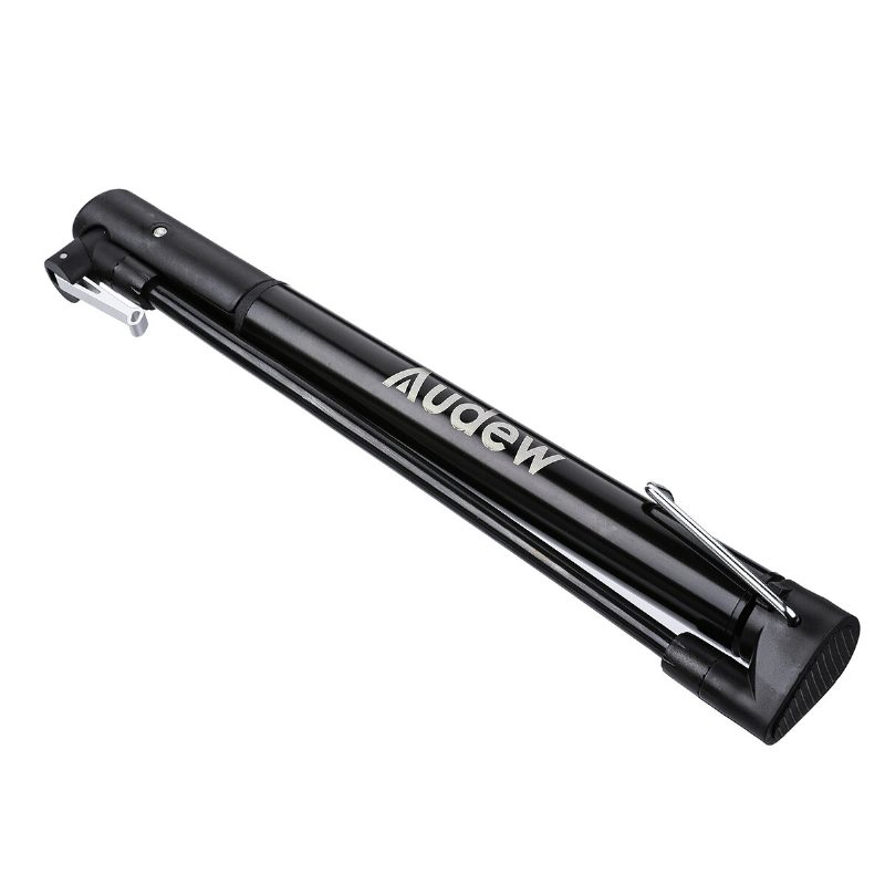 Audew 160 Psi Prenosná Mini Cyklistická Pumpa Presta & Schrader Ventil Mtb Nafukovacia 12-palcová Vzduchová Na Bicykel So Skladacou Rukoväťou Pre Horskú Cestu Bmx Bike Ball