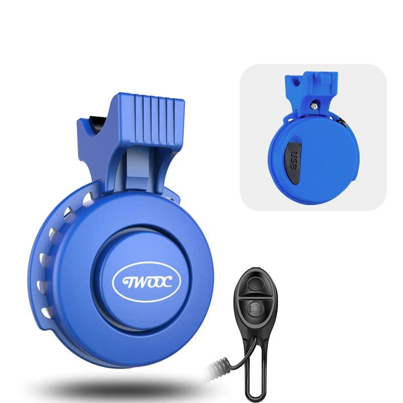 Bicykel Horn Bell Elektrický Vodotesný S Nabíjateľnou Batériou