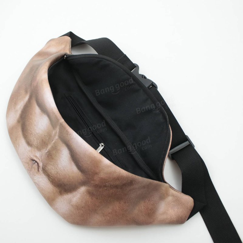 Bikight Cyklistická Taška Do Pása Muscle Flesh Pivo Fat Belly Fanny Pocket Pack Fun