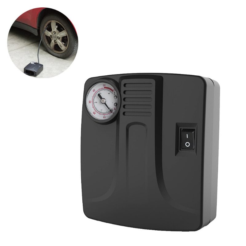 Bikight Multifunkčná Mini Elektrická Vzduchová Pumpa 12v Dc 10a Deflátor Tlaku V Pneumatikách Pre Bicykel Auto Motocykel Ball