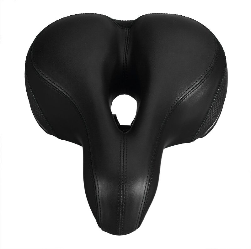 Bikight Wide Bum Cyklistické Odpružené Sedlo Na Bicykel Gélové Na Pohodlné Mäkké Sedlá S Reflexným Prúžkom