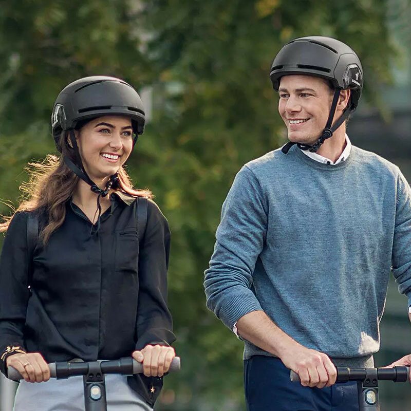 Cyklistická Prilba Us Direct Smart4u 22.4-24 Palcov Nastaviteľná Vodotesná Športová So Senzorovým Zadným Svetlom