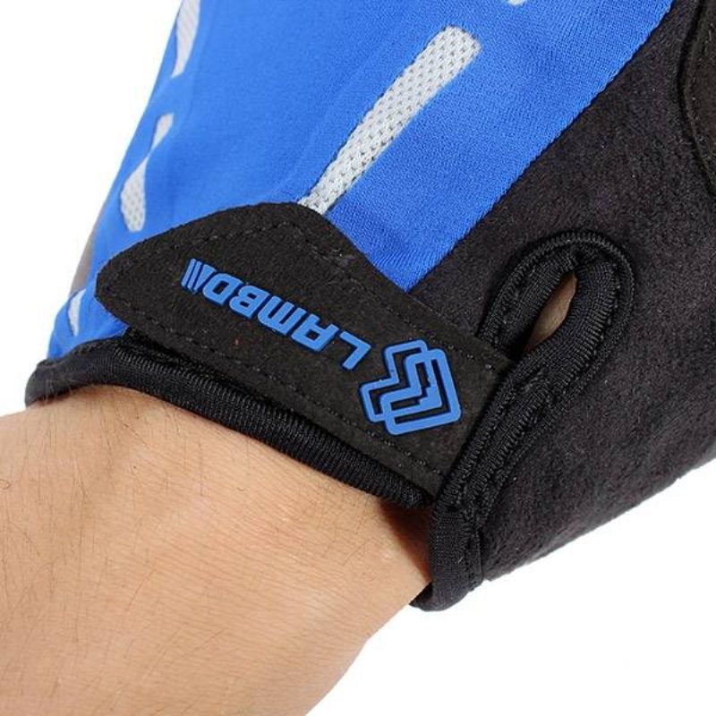 Cyklistické Rukavice Lambda Half Finger Horské Pre Vybavenie