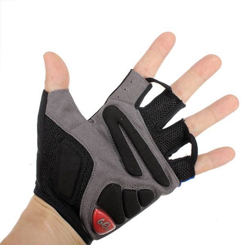 Cyklistické Rukavice Lambda Half Finger Horské Pre Vybavenie