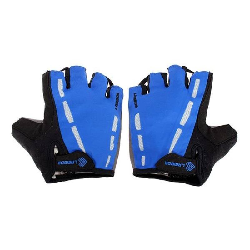 Cyklistické Rukavice Lambda Half Finger Horské Pre Vybavenie