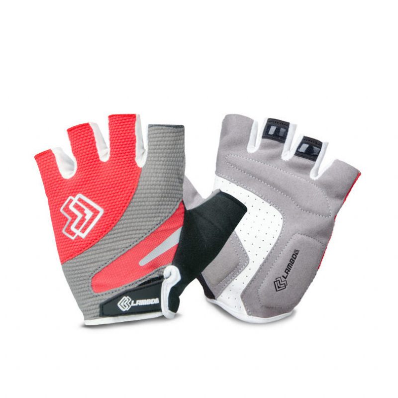 Cyklistické Rukavice Lambda Half Finger Horské Pre Vybavenie