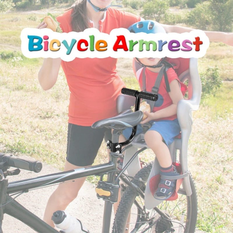 Detské Zadné Sedadlo Na Bicykel S Opierkou Na Ruky A Nôh