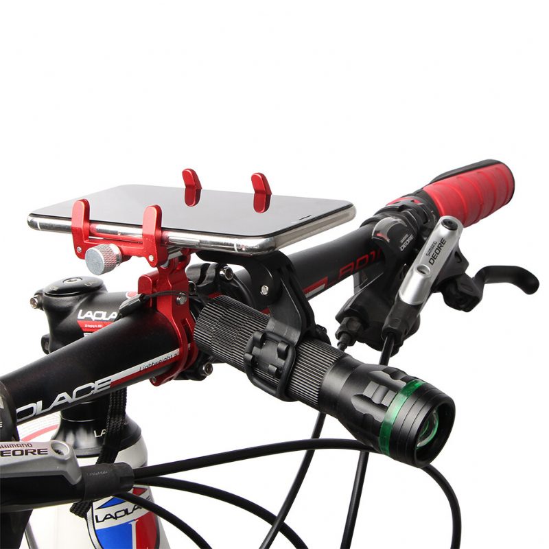Držiak Telefónu Na Bicykel Gub G-89 60-100 mm Z Hliníkovej Zliatiny Otočný O 270° Na Na Na
