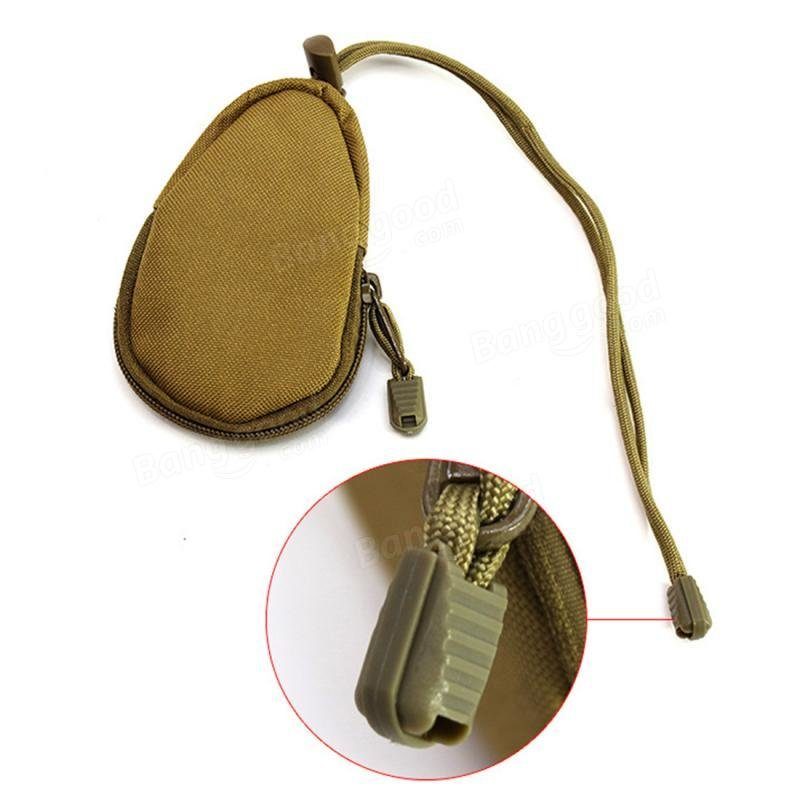 Edc Mini Peňaženky Na Kľúče Cyklistický Držiak Na Vrecko Vrecúško Na Puzdro Na Zips