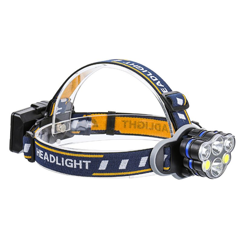 Outerdo 1200lm 6 Led Čelovka 8 Režimov Vodotesná Usb Nabíjateľná Baterka Pre Kemping Rybárstvo Cyklistický Elektrický Bicykel Elektrická Kolobežka