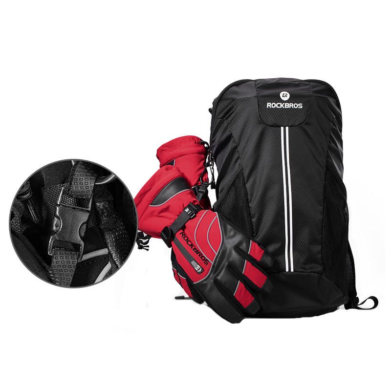 Rockbros S133 Termálne Lyžiarske Rukavice Nad -30 Stupňov Vodotesné Na Snežný Skúter Snowboard Dámske Fleecové Na Snowboarding S Tpu Vodotesnou Vrstvou