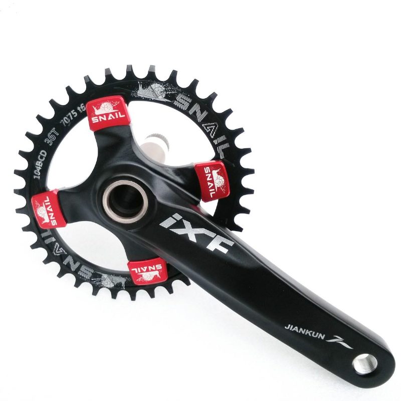 Snail 32t Oválny Ddisc Reťazový Prevod Kľuky Na Bicykel 104mm Prevodové Koleso S Jedným Zubom Positive A Nega