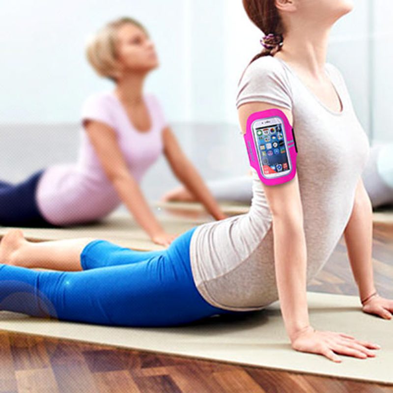 Športové Náramky Na Bicykel S Dotykovou Obrazovkou Vodotesné Pre Samsung Iphone Huawei Nastaviteľný Popruh Na Ruku
