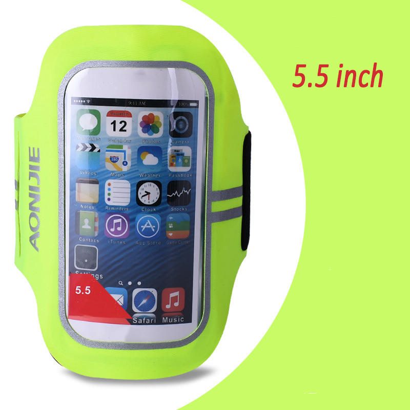 Športové Náramky Na Bicykel S Dotykovou Obrazovkou Vodotesné Pre Samsung Iphone Huawei Nastaviteľný Popruh Na Ruku