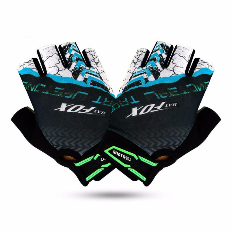 Unisex Mtb Cyklistické Rukavice Priedušné Nárazuvzdorné Polprstové Pre Lezenie Šport Outdoor Protect
