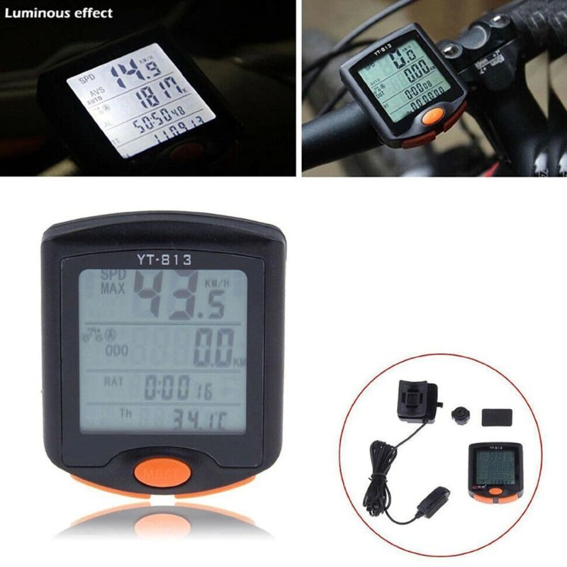 Vodotesný Káblový Tachometer Na Bicykel
