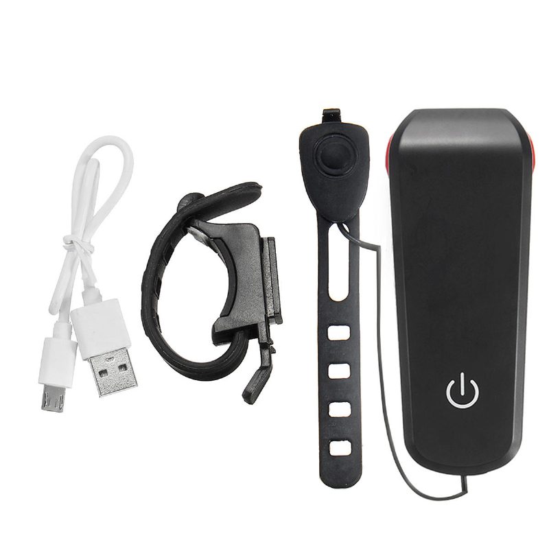 Wheelup 350lm T6 Bike Light Svetlomety Usb Nabíjanie Live Hhorn Bells Touch