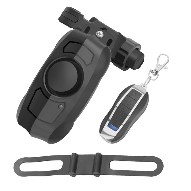 Wsdcam 113db Bike Alarm Bezdrôtový Vibračný Snímač Pohybu Vodotesný Diaľkový Moto
